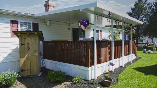 Modular Home Skirting Mounting